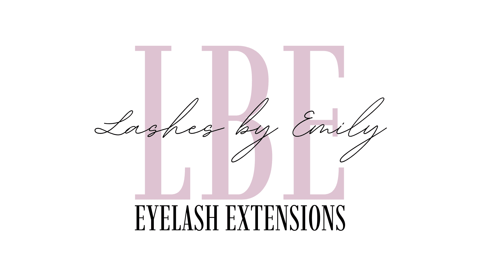 Logo — Lashes by Emily